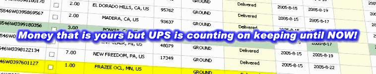 With the UPS Recovery Refunds software, receive real money (that adds up to alot) back on most delivered late packages (bad weather being the exception). Depending on the size of your business this can add up to many thousands of dollars on an annual basis